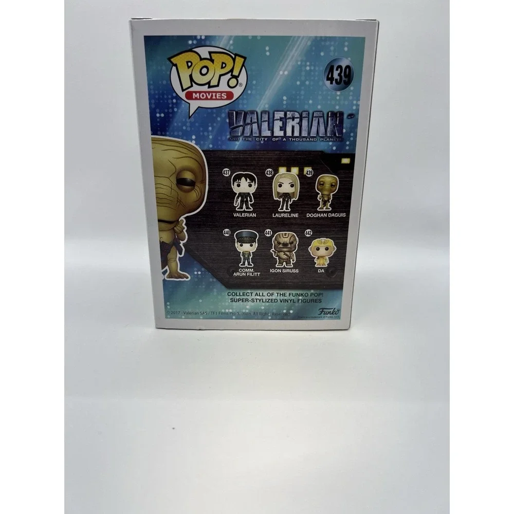 Funko Pop! Valerian #439 Doghan Daguis Limited Edition‎ Chase